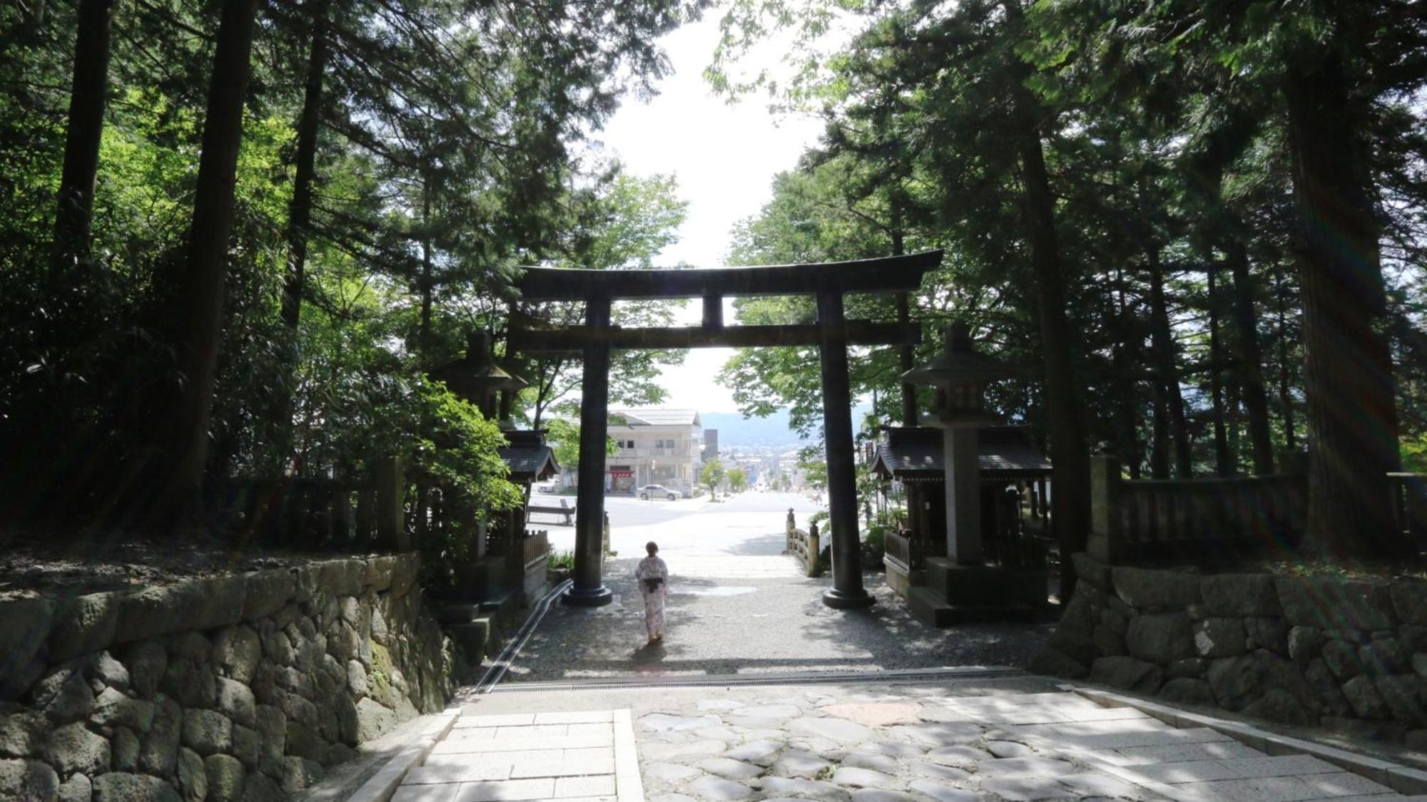 Baigetsu Ryokan Shimosuwa Exterior photo